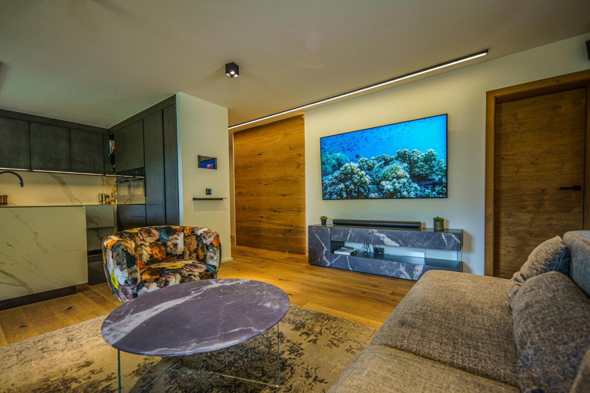 Luxury Mountain Apartment With Private Sauna And Underground Parking St. Moritz Exteriör bild
